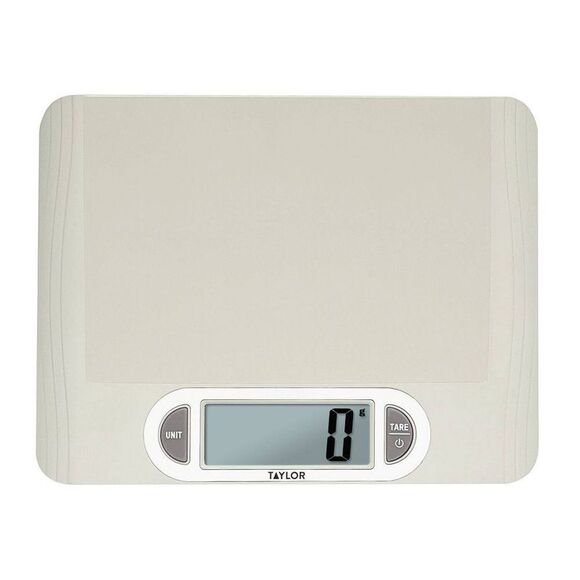 Open Box - Taylor -  11lb Digital Kitchen Food Scale USB with Oc Cream - Picture 1 of 4
